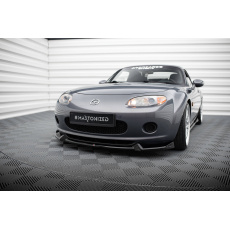 Maxton Design spoiler pod přední nárazník ver.2 pro Mazda Mx-5 Mk3 NC, černý lesklý plast ABS Maxton Design spoiler pod přední nárazník ver.2 pro Mazda Mx-5 Mk3 NC, černý lesklý plast ABS