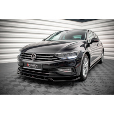 Maxton Design spoiler pod přední nárazník ver.2 pro Volkswagen Passat Mk8 (B8) Facelift, černý lesklý plast ABS Maxton Design spoiler pod přední nárazník ver.2 pro Volkswagen Passat Mk8 (B8) Facelift, černý lesklý plast ABS