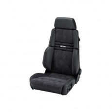 Sportovní sedačka RECARO Orthopad, sklopná, el. ovládání, černá kůže/černá Dynamica