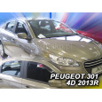 HEKO ofuky oken Peugeot 301 4dv (od 2013) přední + zadní