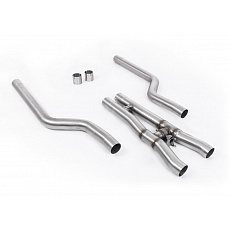 Milltek Sport náhrada GPF/OPF DPF-Back pro BMW řada 8 M8/M8 Competition 4.4l V8 Twin Turbo F91/F92 Coupe/Cabrio (s OPF/GPF) 2020-2024, pasuje na OE svody a OE filtr pevných částic