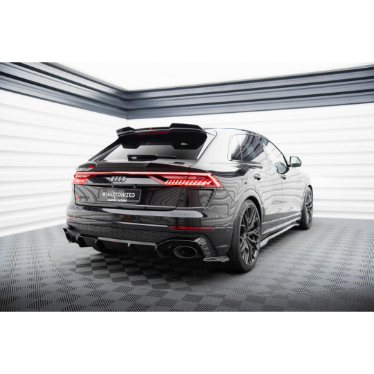 Maxton Design boční difuzory pod zadní nárazník pro Audi RSQ8 Mk1, materiál pravý karbon