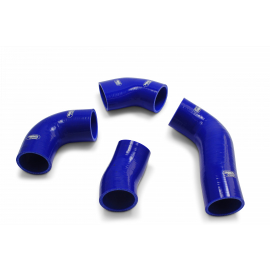 Samco Sport 4-dílná sada silikonových hadic pro vedení ke kompresoru pro Volkswagen Golf Mk2 9/1990 - On G60 s levostranným řízením (US), barva: modrá