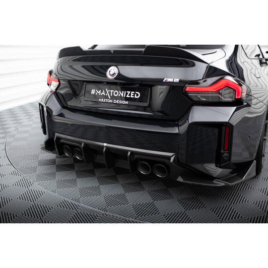 Maxton Design difuzor zadního nárazníku pro BMW M2 G87, materiál pravý karbon