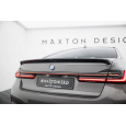Maxton Design prodloužení víka kufru pro BMW řada 7 G11 Facelift M-Pack, materiál pravý karbon