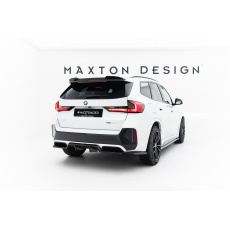 Maxton Design středový spoiler pod zadní nárazník s žebrováním pro BMW X1 U11 M-Pack, černý lesklý plast ABS Maxton Design středový spoiler pod zadní nárazník s žebrováním pro BMW X1 U11 M-Pack, černý lesklý plast ABS