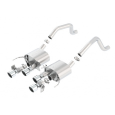 Borla koncový díl "ATAK" pro Chevrolet Corvette C7 Z06 6,2l/Grand Sport s manuální převodovkou, 6,2l RWD 2-dvéř. s NPP, r.v. od 15-18, typ koncovek: chromové