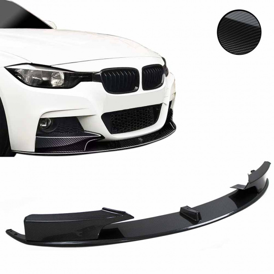 JOM přední spoiler jednodílný BMW 3 (F30/F31, 2011-2019) M-paket