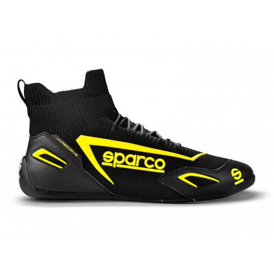 Herní boty Sparco Hyperdrive, barva: černo-žlutá, velikost: 38