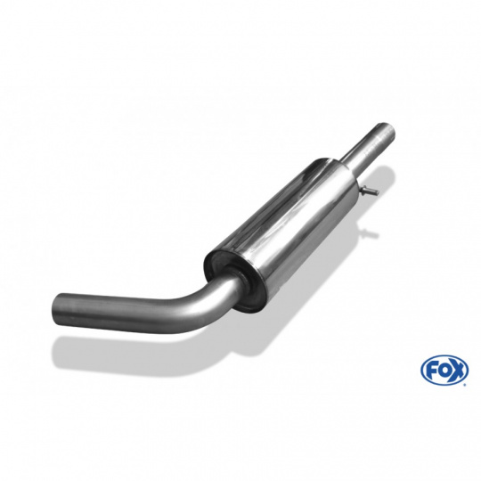 Fox Sportauspuff přední díl s tlumičem pro Volkswagen Bora  s motorem 1.4, 1.6, 1.8, 1.9 TDI, 2.0, 2.3