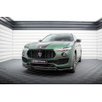 Maxton Design spoiler pod přední nárazník ver.2 pro Maserati Levante Mk1 Standard, černý lesklý plast ABS