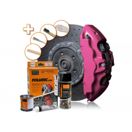 FOLIATEC dvousložková barva na brzdy, barva: Hot Pink