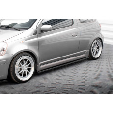 Maxton Design difuzory pod boční prahy pro Toyota Yaris T-Sport Mk1 Facelift, černý lesklý plast ABS Maxton Design difuzory pod boční prahy pro Toyota Yaris T-Sport Mk1 Facelift, černý lesklý plast ABS