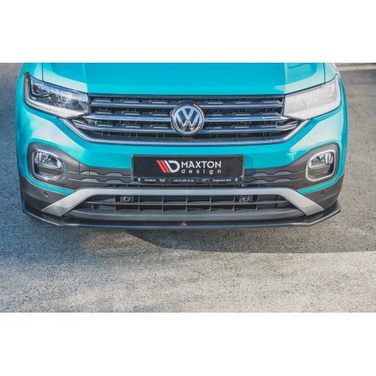 Maxton Design spoiler pod přední nárazník pro Volkswagen T-Cross, černý lesklý plast ABS Maxton Design spoiler pod přední nárazník pro Volkswagen T-Cross, černý lesklý plast ABS