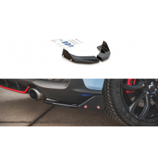 Maxton Design difuzory pod zadní nárazník s křidélky ver.6 pro Hyundai i30 N Mk3, černý lesklý plast ABS Maxton Design difuzory pod zadní nárazník s křidélky ver.6 pro Hyundai i30 N Mk3, černý lesklý plast ABS