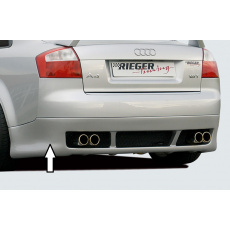 Rieger spoiler pod zadní nárazník pro Audi A4 8E sedan r.v. 11/00-10/04, plast ABS bez povrchové úpravy Rieger spoiler pod zadní nárazník pro Audi A4 8E sedan r.v. 11/00-10/04, plast ABS bez povrchové úpravy