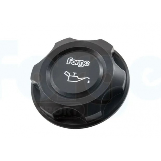 Forge Motorsport hliníkové víčko oleje pro Renault Clio Mk4 RS 200/220 Turbo EDC, r.v.2012-, provedení: černá