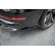 Maxton Design boční difuzory pod zadní nárazník pro Audi SQ8 Mk 1, černý lesklý plast ABS
