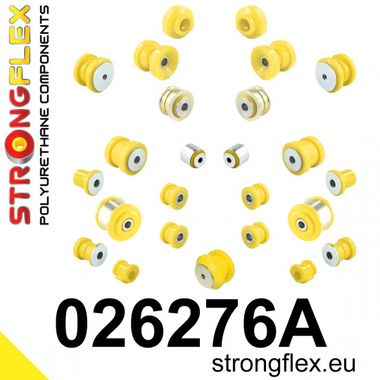 026276A: Strongflex Sada silentbloků zavěšení varianta SPORT 026276A: Strongflex Sada silentbloků zavěšení varianta SPORT