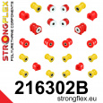 216302B: Strongflex Kompletní sada silentbloků zavěšení