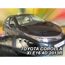 HEKO ofuky oken Toyota Corolla sedan 4dv (2013-2019) přední + zadní