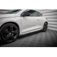 Maxton Design křidélka bočních difuzorů pro Volkswagen Scirocco R Mk3, plast ABS bez povrchové úpravy
