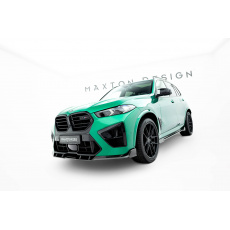 Maxton Design spoiler pod přední nárazník pro BMW X5 M F95 Facelift, materiál pravý karbon