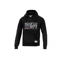 Sparco mikina 1977, barva: černá, velikost: XXL