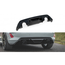 Maxton Design vložka zadního nárazníku s Milltek sportovním prodloužení výfuku pro Ford Fiesta ST Mk8 Maxton Design vložka zadního nárazníku s Milltek sportovním prodloužení výfuku pro Ford Fiesta ST Mk8
