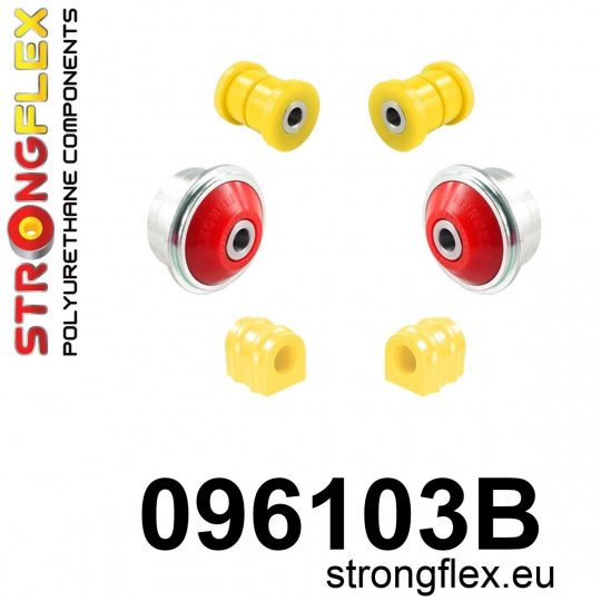 096103B: Strongflex Sada silentbloků předního zavěšení