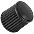 K&N univerzální kulatý zkosený filtr se vstupem 70 mm a výškou 133 mm, gumový vrchlík