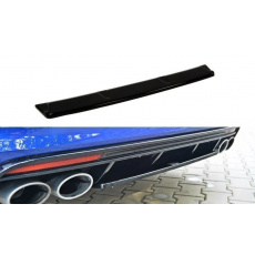 Maxton Design středový spoiler zadního nárazníku pro Volkswagen Golf R Mk7, černý lesklý plast ABS Maxton Design středový spoiler zadního nárazníku pro Volkswagen Golf R Mk7, černý lesklý plast ABS