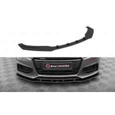 Maxton Design "Street Pro" spoiler pod přední nárazník pro Audi TT S 8S, plast ABS bez povrchové úpravy, s červenou linkou Maxton Design "Street Pro" spoiler pod přední nárazník pro Audi TT S 8S, plast ABS bez povrchové úpravy, s červenou linkou