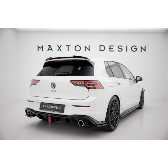 Maxton Design brzdové světlo pro Volkswagen Golf GTI Mk8, černý lesklý plast ABS