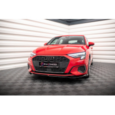 Maxton Design spoiler pod přední nárazník ver.2 pro Audi A3 8Y, černý lesklý plast ABS Maxton Design spoiler pod přední nárazník ver.2 pro Audi A3 8Y, černý lesklý plast ABS