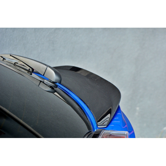 Maxton Design prodloužení spoileru pro Toyota C-hr, černý lesklý plast ABS