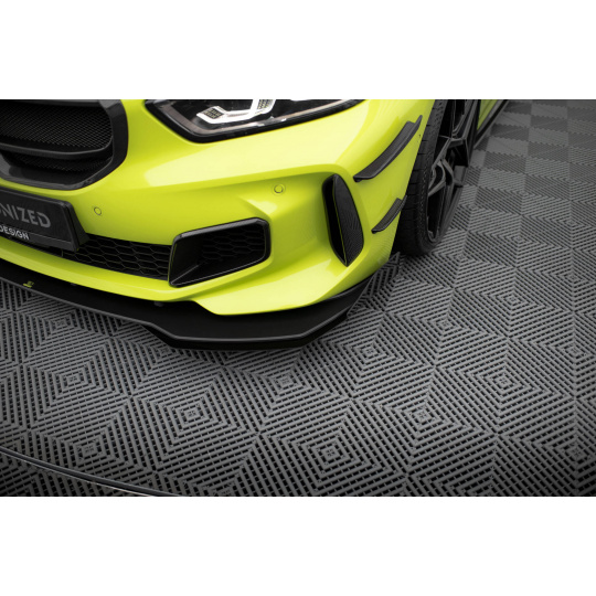 Maxton Design rohové spoilery pod přední nárazník pro BMW řada 1 F40, plast ABS bez povrchové úpravy, M-Pack / M135i