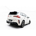 Maxton Design spoiler pod zadní nárazník s žebrováním pro BMW X3 G45 M50, černý lesklý plast ABS