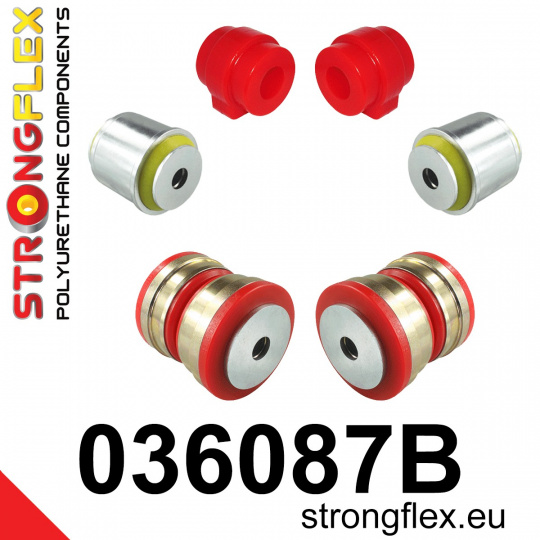 036087B: Strongflex Sada silentbloků předního zavěšení