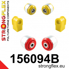 156094B: Strongflex Sada silentbloků předního zavěšení 156094B: Strongflex Sada silentbloků předního zavěšení