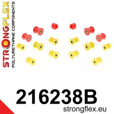 216238B: Strongflex Sada silentbloků zadního zavěšení 216238B: Strongflex Sada silentbloků zadního zavěšení