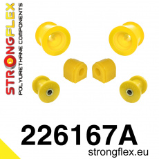 226167A: Strongflex Sada silentbloků předního zavěšení varianta SPORT 226167A: Strongflex Sada silentbloků předního zavěšení varianta SPORT