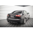 Maxton Design "Street Pro" difuzor zadního nárazníku pro Audi A4 B7, plast ABS bez povrchové úpravy, s červenou linkou, S-Line