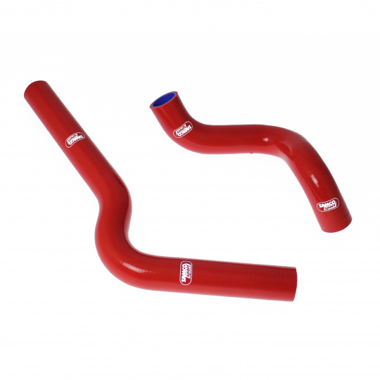 Samco Sport 2-dílná sada silikonových hadic pro vedení chladicí kapaliny pro Subaru Impreza GD/GG 2000-2002, 2002-2005, 2005-2006, 2006-2008 Turbo verze 7 Bugeye (WRX/STi), barva: modrá