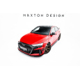 Maxton Design "Street Pro" spoiler pod přední nárazník s křidélky pro Audi RS3 8Y Facelift, plast ABS bez povrchové úpravy, Sedan