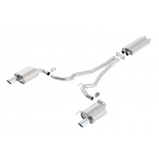 Borla Cat-Back výfukový systém s homologací EC pro Ford Mustang GT/GT Convertible 5,0l RWD 2-dvéř., r.v. od 15-17, typ koncovek: chromové