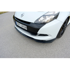 Maxton Design spoiler pod přední nárazník ver.1 pro Renault Clio RS Mk3 FL, černý lesklý plast ABS Maxton Design spoiler pod přední nárazník ver.1 pro Renault Clio RS Mk3 FL, černý lesklý plast ABS