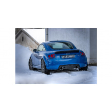 Fox Sportauspuff koncový tlumič výfuku s koncovkou 1x114 Typ 25 na obou stranách pro Audi TT 8N s motorem 3.2 V6, Quattro