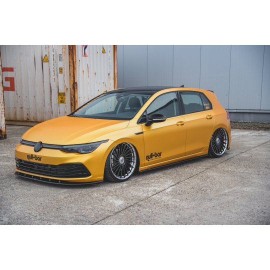 Maxton Design difuzory pod boční prahy ver.1 pro Volkswagen Golf Mk8, černý lesklý plast ABS Maxton Design difuzory pod boční prahy ver.1 pro Volkswagen Golf Mk8, černý lesklý plast ABS
