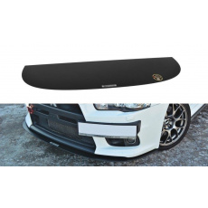 Maxton Design "Racing" spoiler pod přední nárazník ver.3 pro Mitsubishi Lancer Evo Mk10, plast ABS bez povrchové úpravy